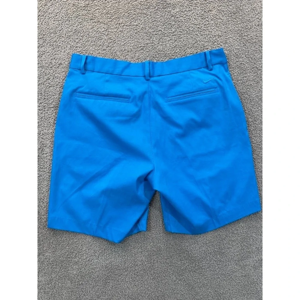 Nike Golf Men's Blue Dri-FIT Standard Fit Shorts Size 32‎ Athletic Performance
